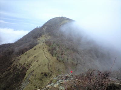 蛭ヶ岳山頂1673m